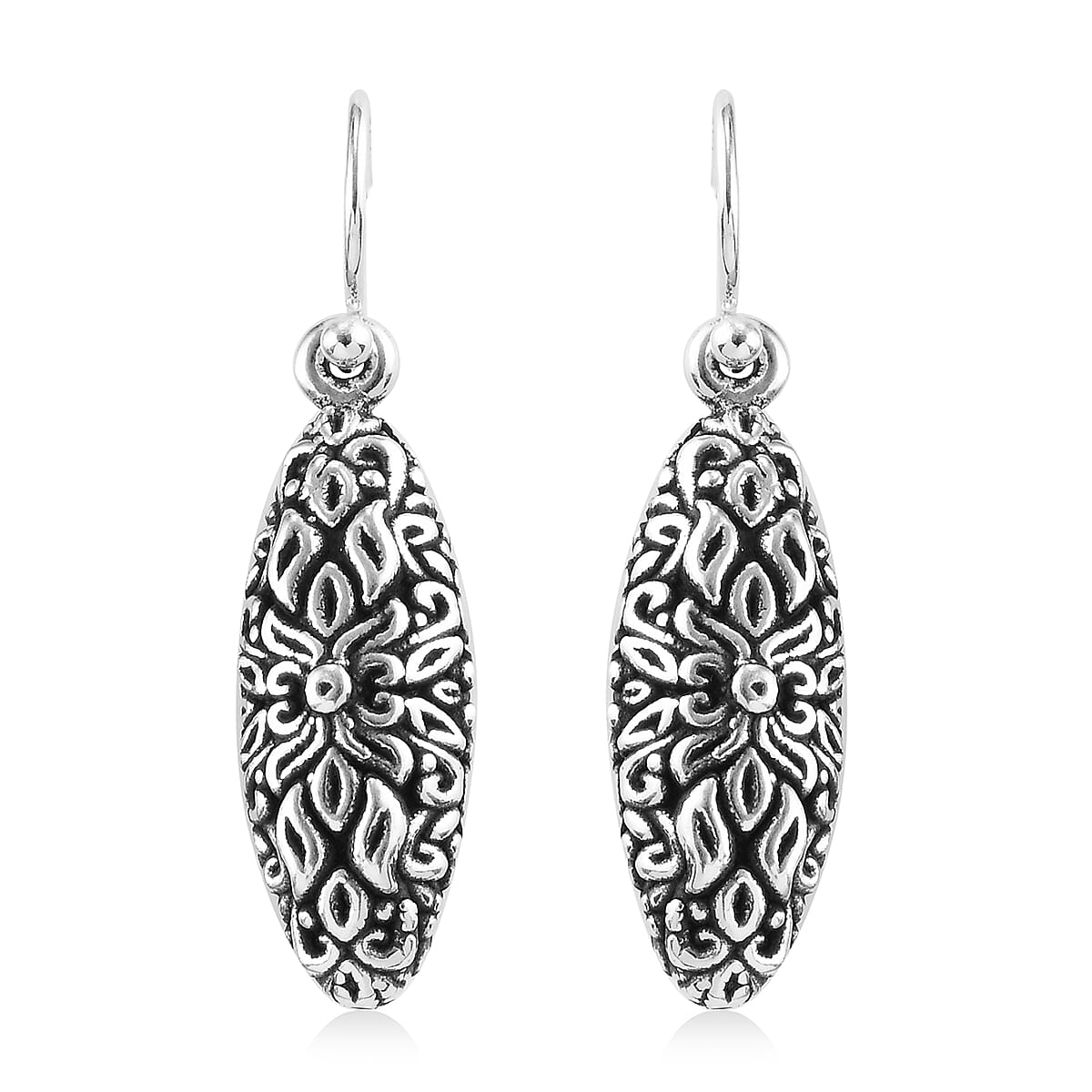 Sterling Silver Dangle Earrings 3.50 Grams