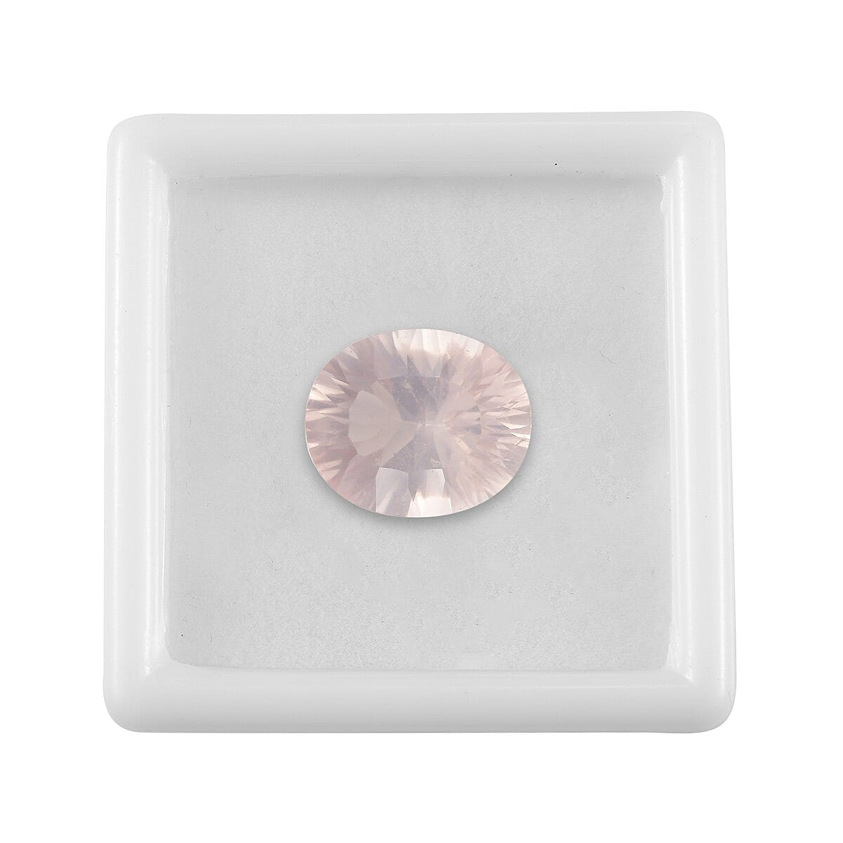 Galilea Rose Quartz (Ovl 12x10 mm) 4.12 ctw