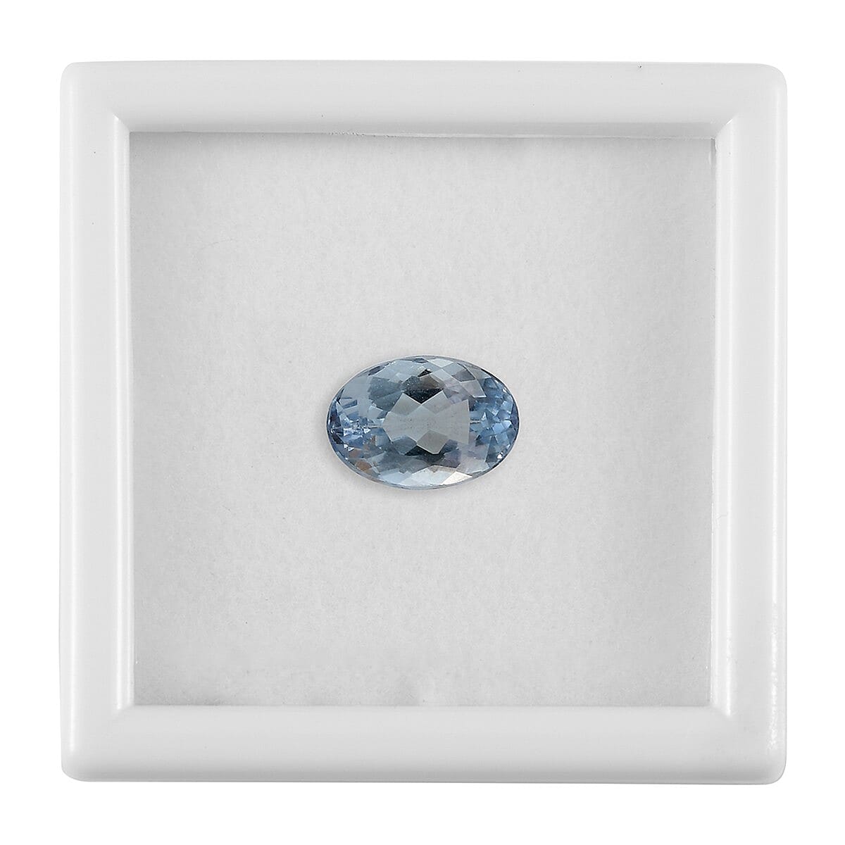 Premium Espirito Santo Aquamarine (Ovl 10x7 mm) 2.22 ctw image number 2