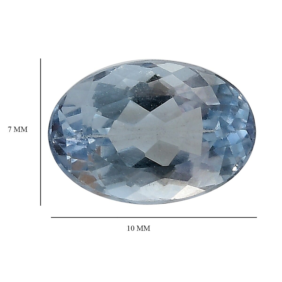 Premium Espirito Santo Aquamarine (Ovl 10x7 mm) 2.22 ctw image number 3