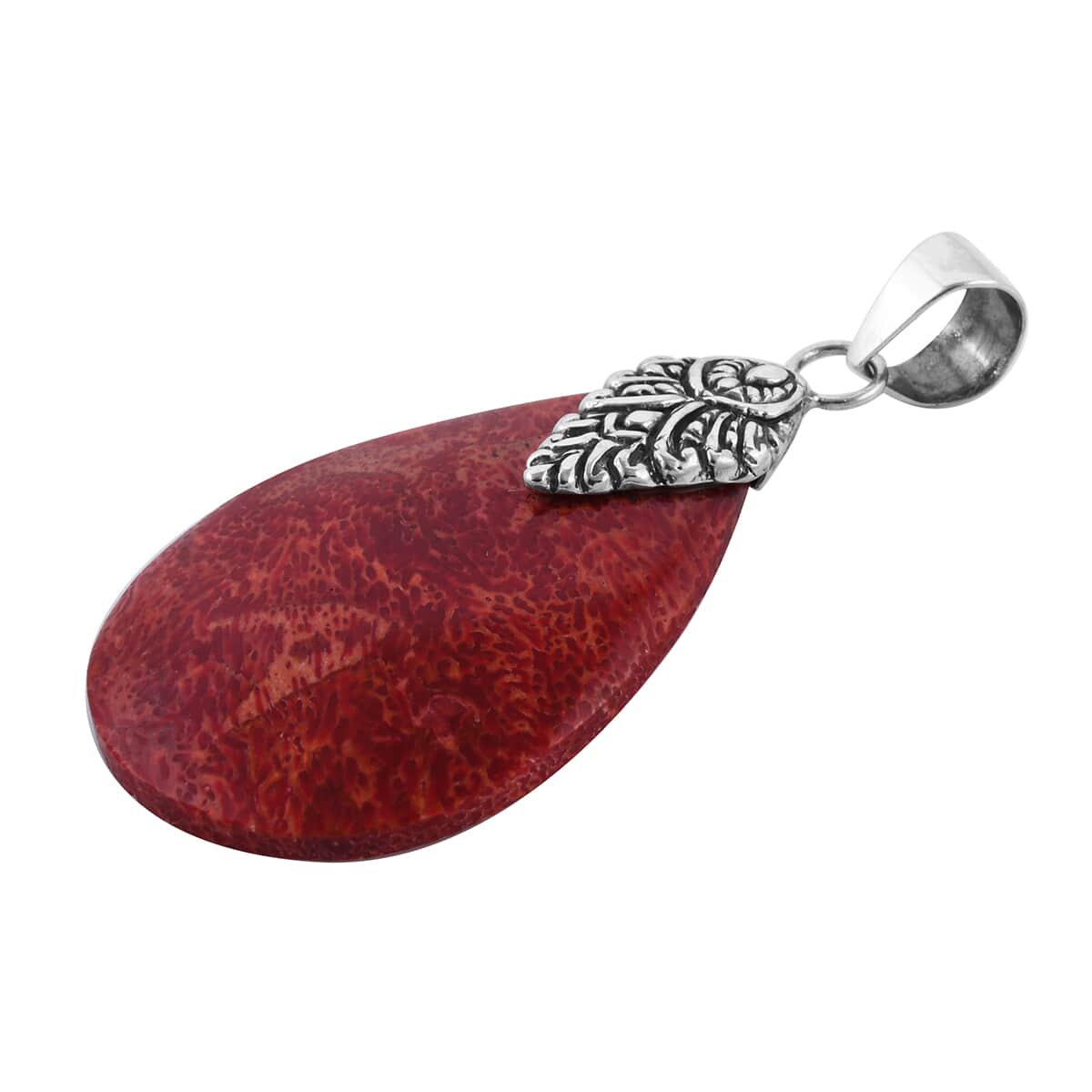 Sponge Coral Pendant in Sterling Silver image number 2