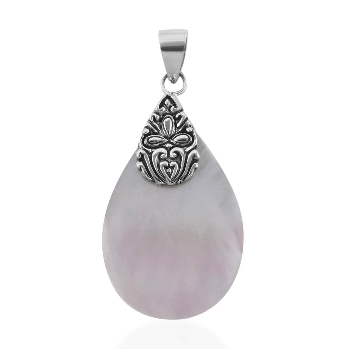 Mother Of Pearl Pendant in Sterling Silver image number 0