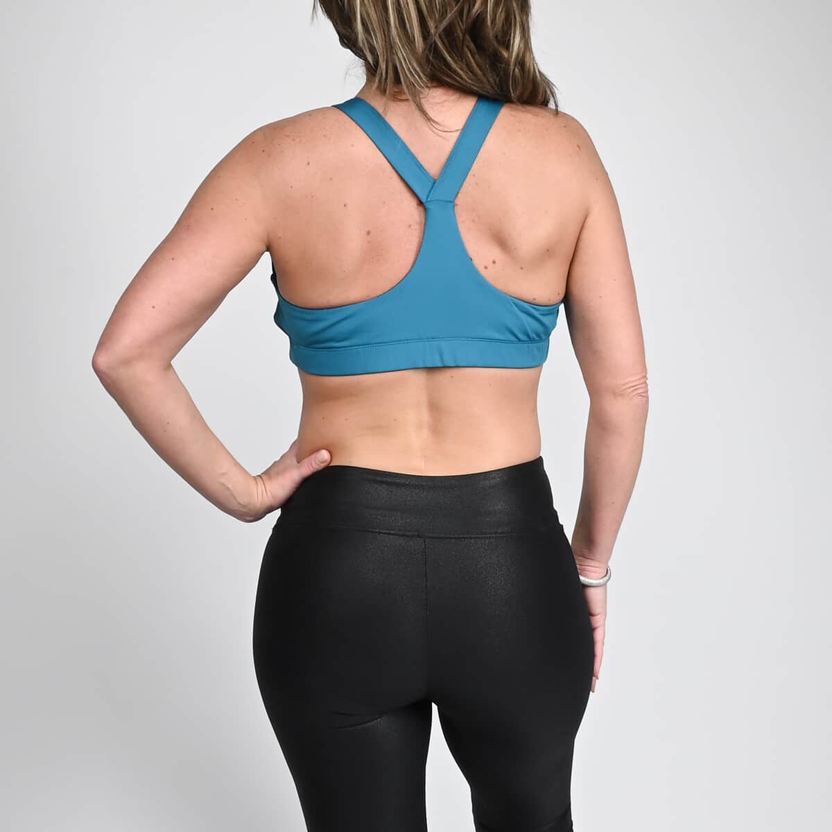 Juicy Couture Teal Big Logo Sports Bra - XS image number 3