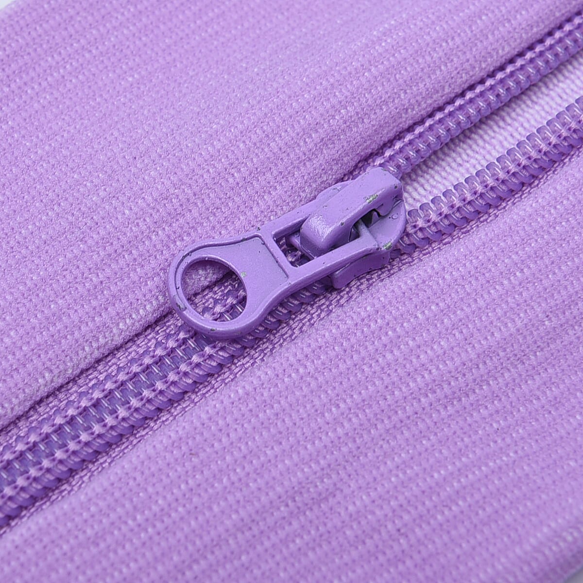 Set of 2 Pairs Purple Zipper Compression Socks with Open Toe (S/M)-15-20mmHg image number 4