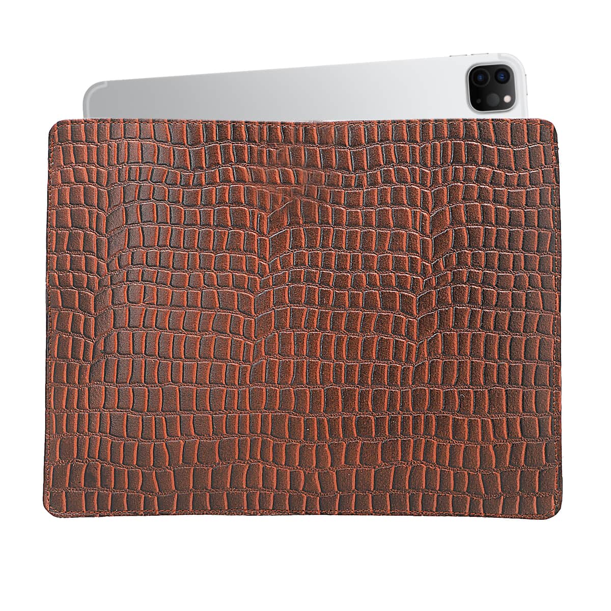 100% Genuine Croco Embossed Leather iPad Sleeves image number 5