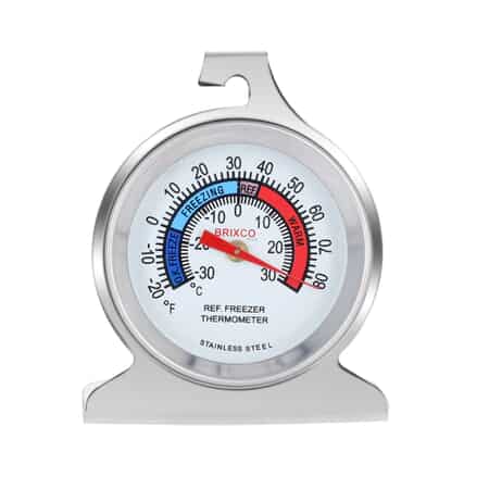 Buy Silver Color Stainless Steel Freezer Thermometer at ShopLC.