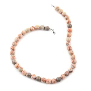 Sheryl Dragon Beaded Necklace 18 Inches in Sterling Silver 250.00 ctw