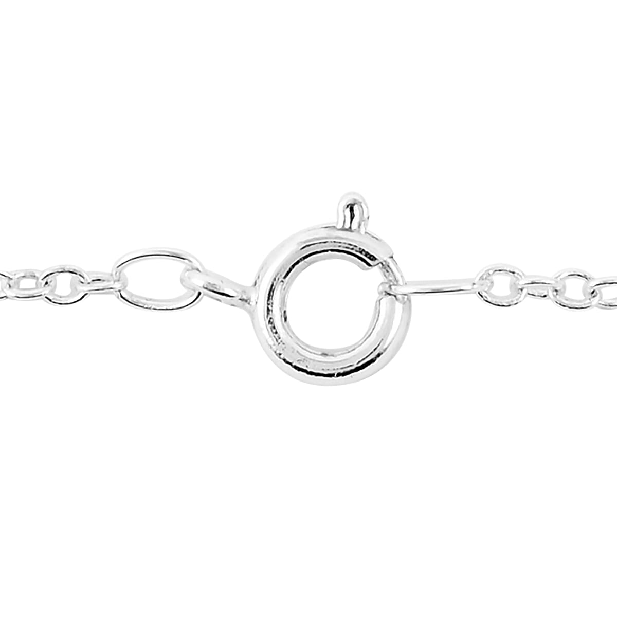 Disney Cinderella with Butterflies and Sapphire Austrian Crystal Necklace 18 Inches in Silvertone image number 4