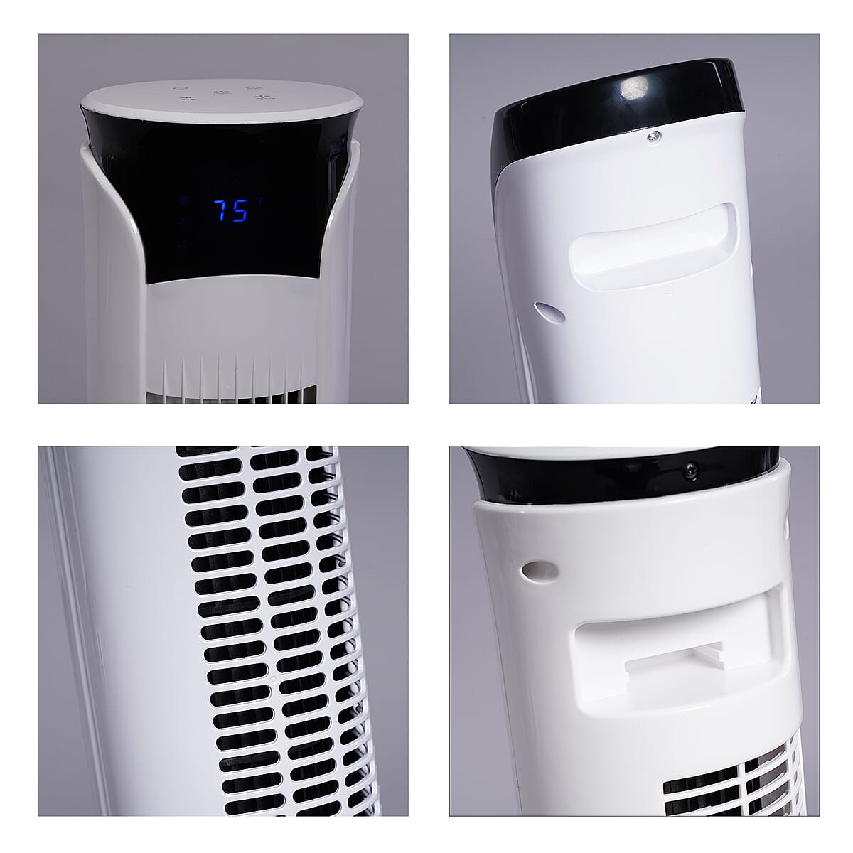 32 Inches Tower Fan with Remote Control, Oscillation and 3 Speeds image number 4