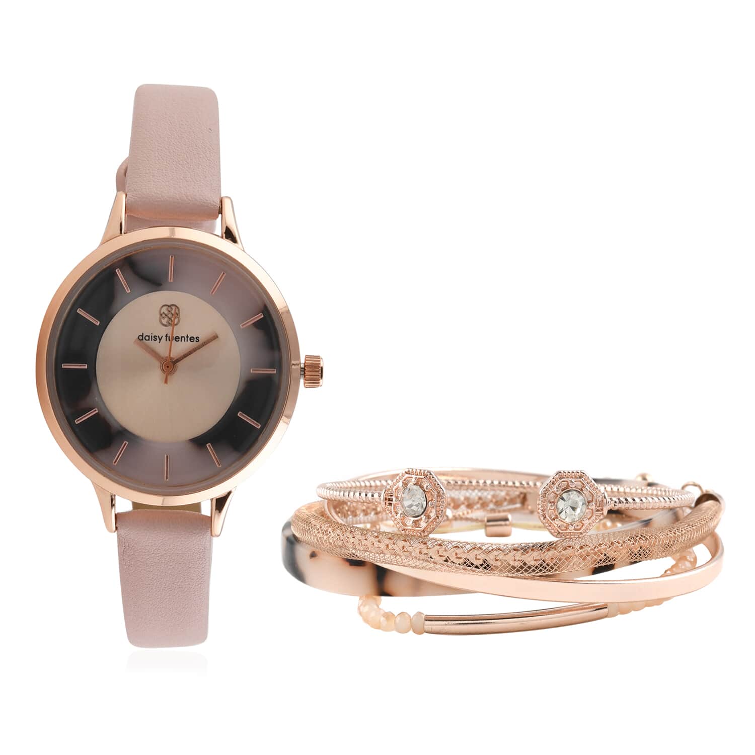 Daisy fuentes rose outlet gold watch