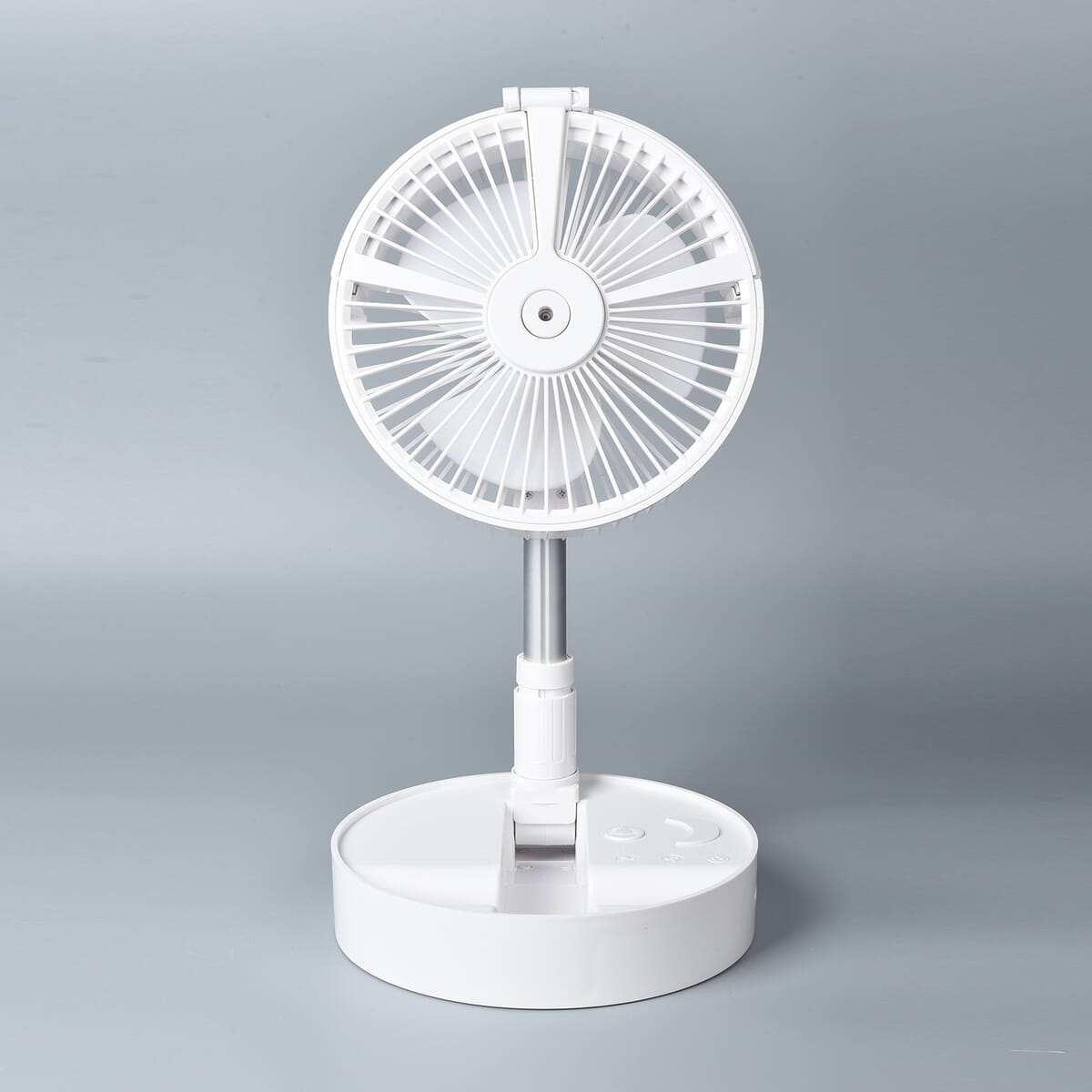 Portable Folding Hydrating Fan Desktop Fan Mini Rechargeable Fan 7200 mAh Large Capacity Battery, 5W image number 0