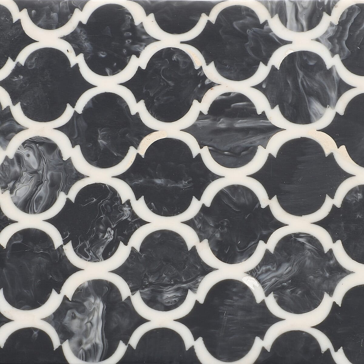 Handcrafted Black Inlay & Wooden Storage Box image number 3