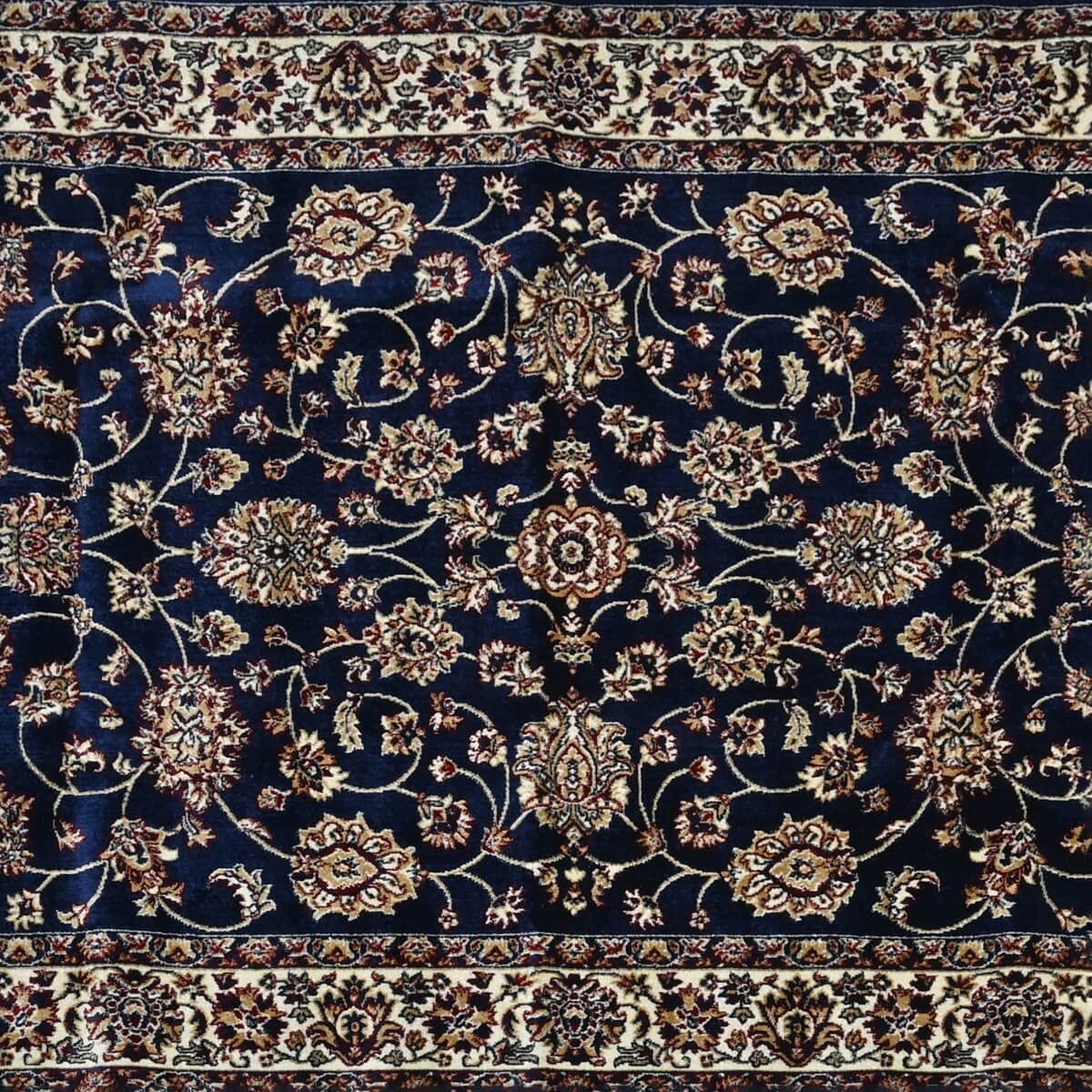 "100% POLYESTER PILE CARPET  950 GSM Size 48x72 Inch Colour Black" image number 2