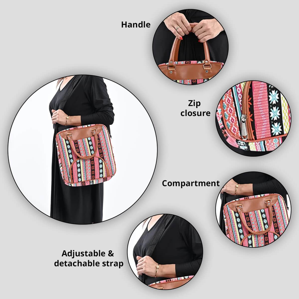 Bohemian Fashion Shoulder Handbag, Purses-Bags