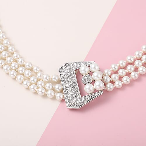 Simulated White Pearl - Product card gallery slide 2 (9431170842879)