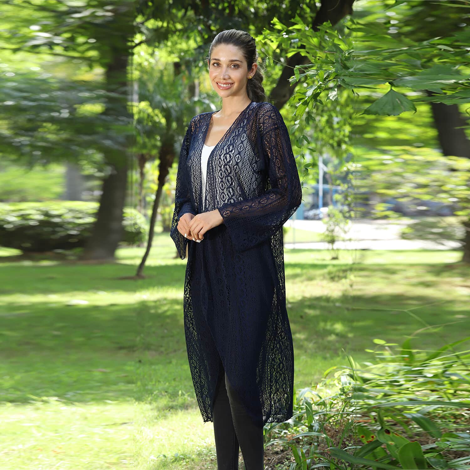 Long sleeve maxi discount cardigan