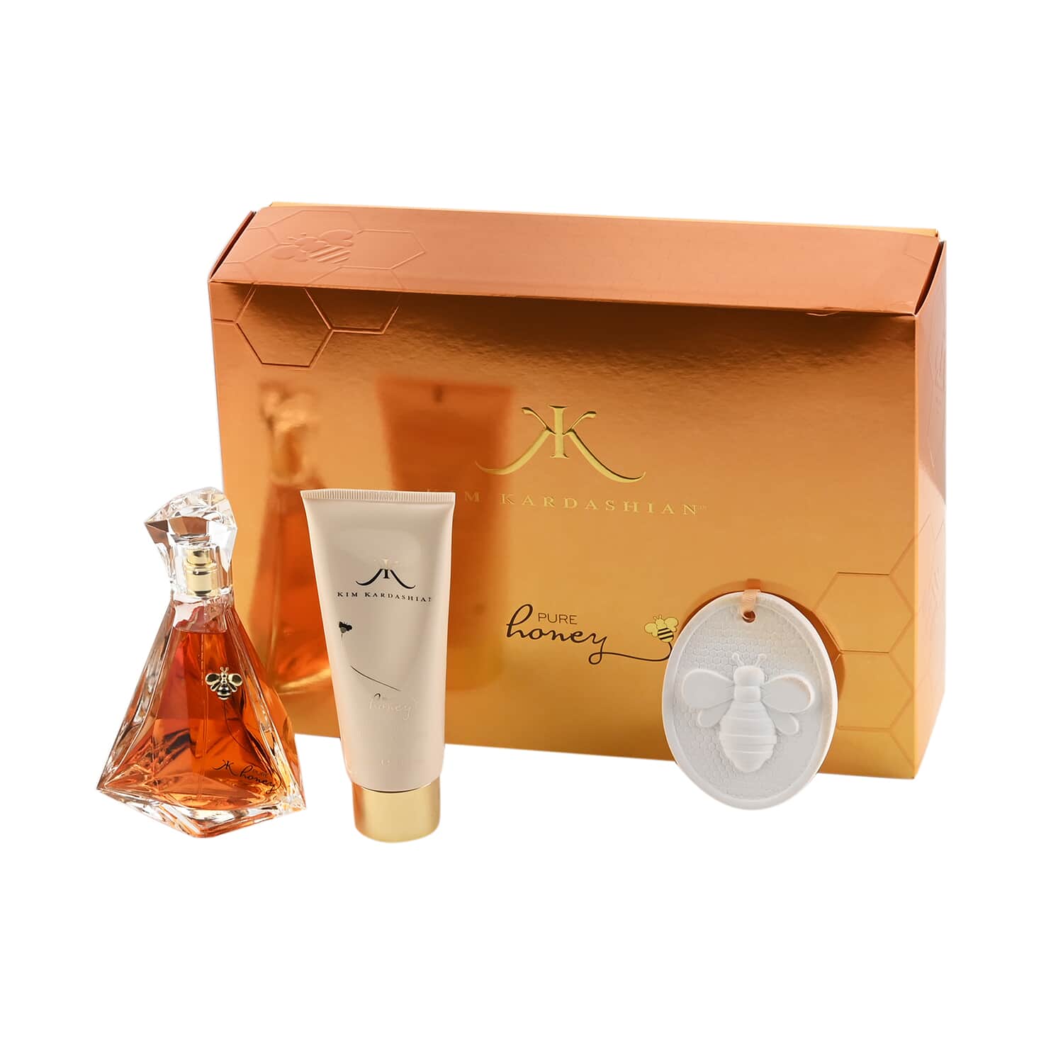 Buy Kim Kardashian PURE HONEY Eau De Parfum Spray Gift Set at ShopLC