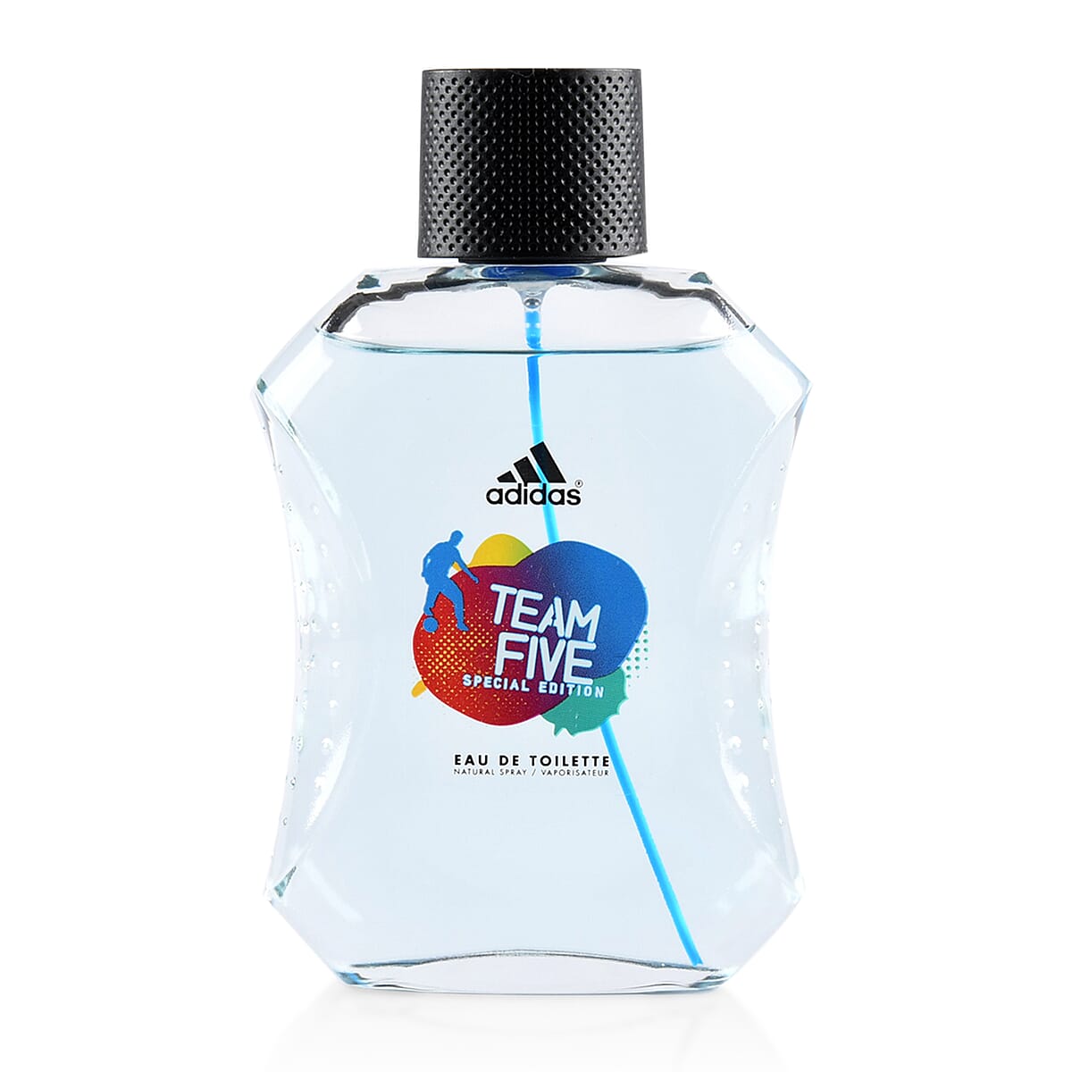 Adidas Team Five Men's Eau De Toilette 3.4oz image number 4