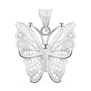 Artistry Tarakashi Collection Butterfly Pendant in Sterling Silver 2 Grams