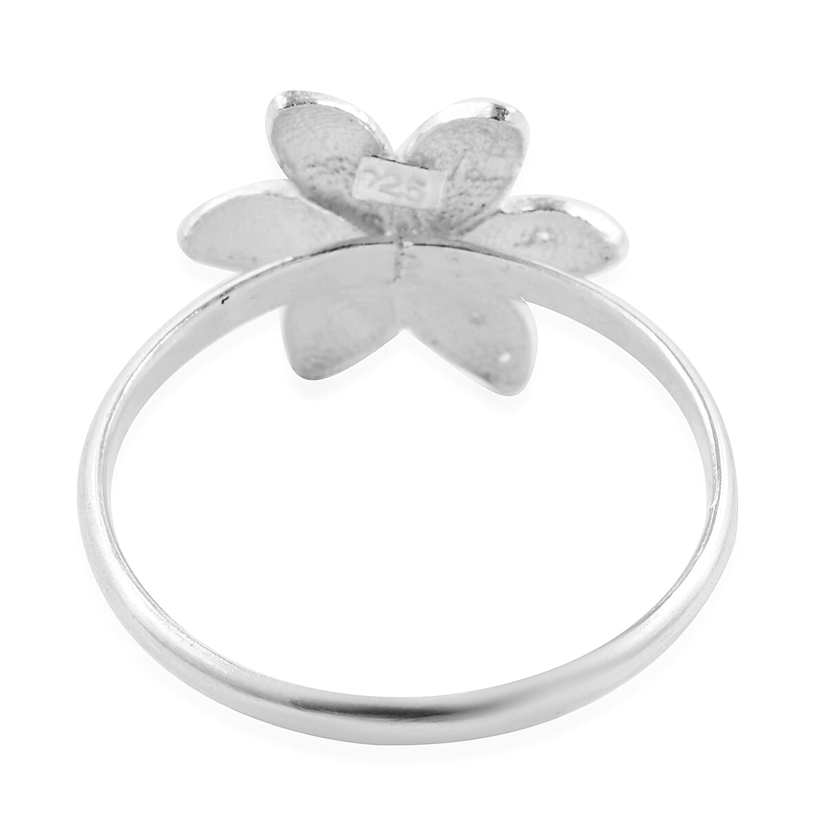 Flower Ring in Sterling Silver (Size 11.0) 2.10 Grams image number 4