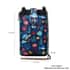 HongKong Closeout Stylish and Classic Sea Life Pattern Cell Phone Bag with Chain Shoulder Strap -Navy image number 6