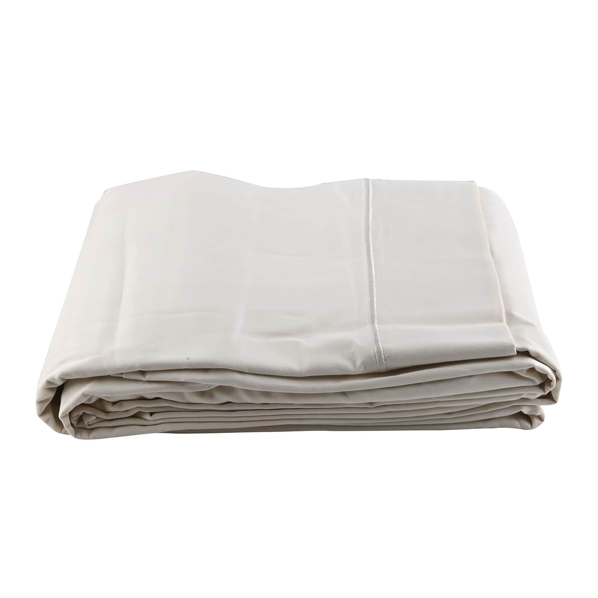 Closeout - One Park Linens Ivory 400TC Cotton Sheet Set with Gift Packaging- King image number 0