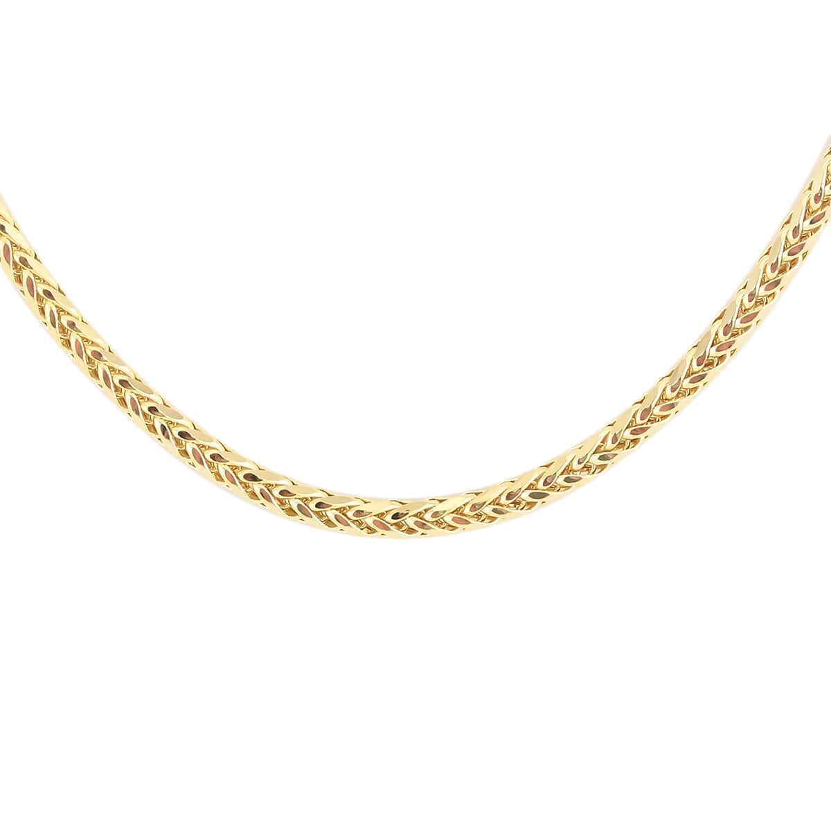 OTTOMAN TREASURE 10K Yellow Gold Braided Necklace 24 Inches 6.30 Grams image number 0