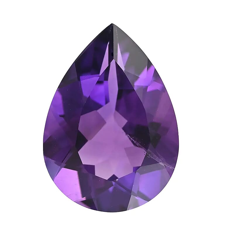 AAA Lusaka Amethyst (Pear 18x13 mm) 10.00 ctw