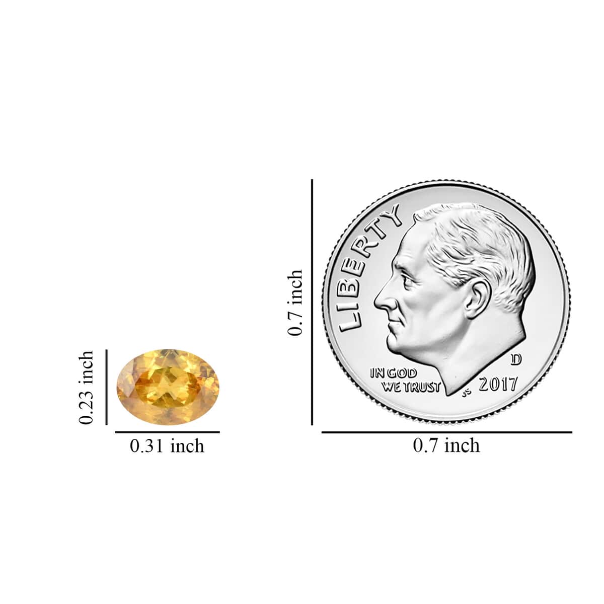 AAA Capelinha Sphene (Ovl 8x6 mm) 1.25 ctw image number 3