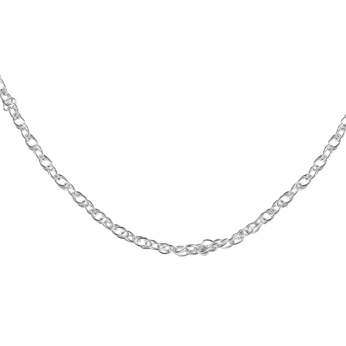 Italian Sterling Silver 1.5mm Adjustable Bolo Fancy Rope Chain 2.90 Grams image number 0