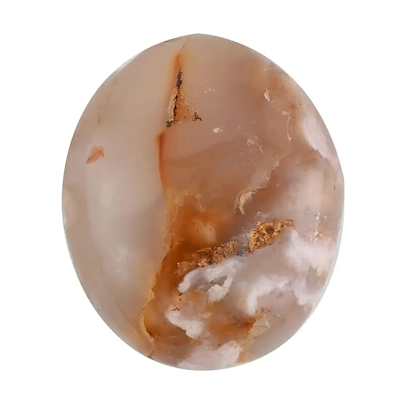 Flower Agate Pebble -M