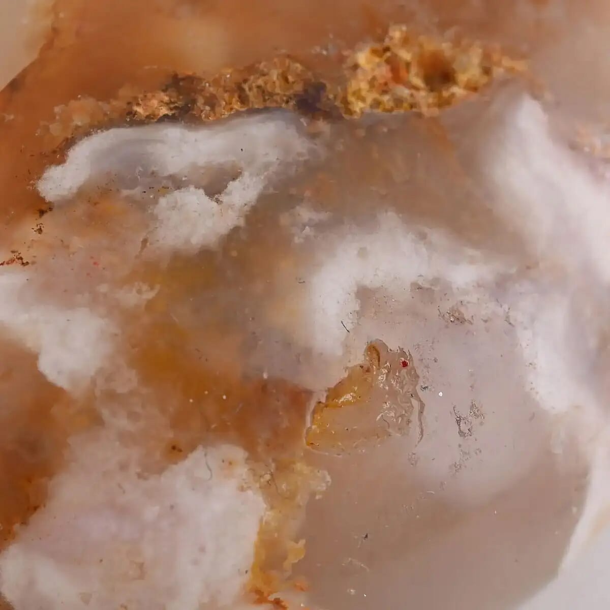 Flower Agate Pebble -M image number 5