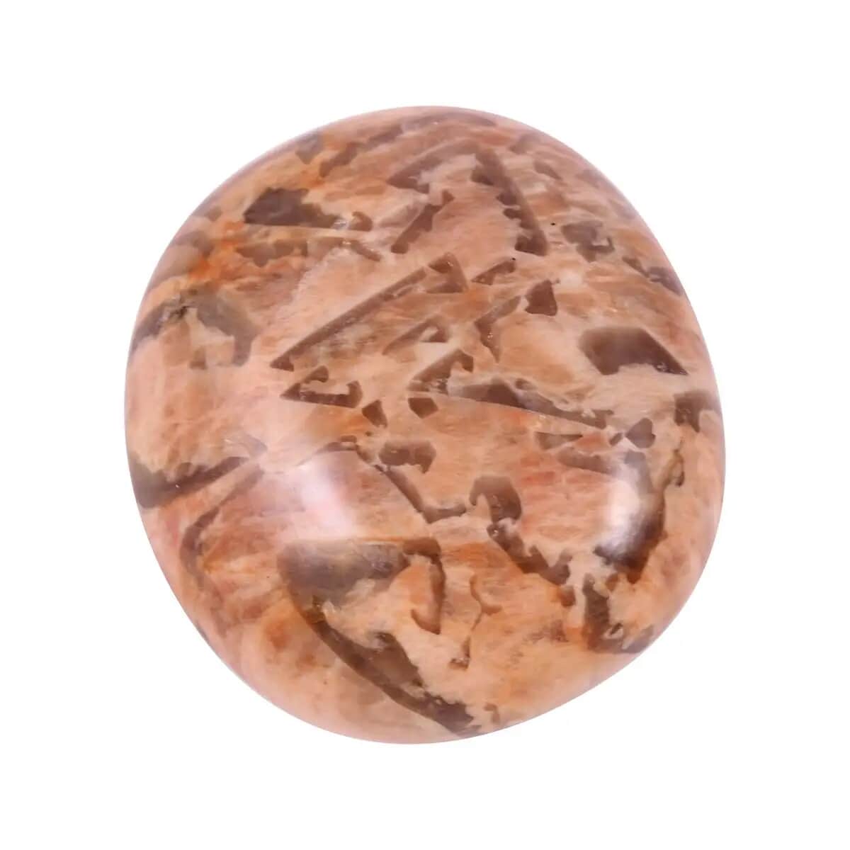 Red Graphic Feldspar Palm Stone -M (Approx 481 ctw) image number 0