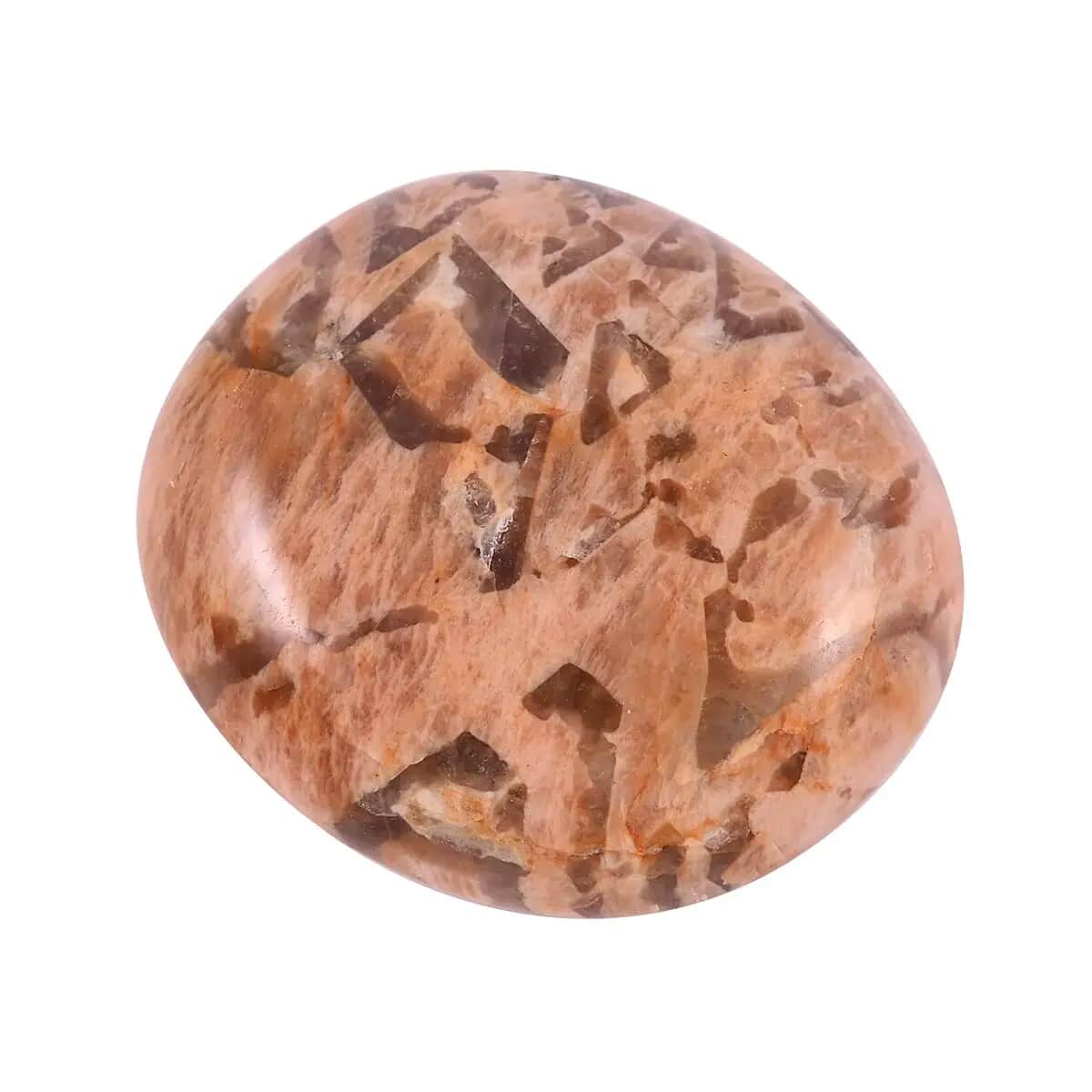 Red Graphic Feldspar Palm Stone -M (Approx 481 ctw) image number 4