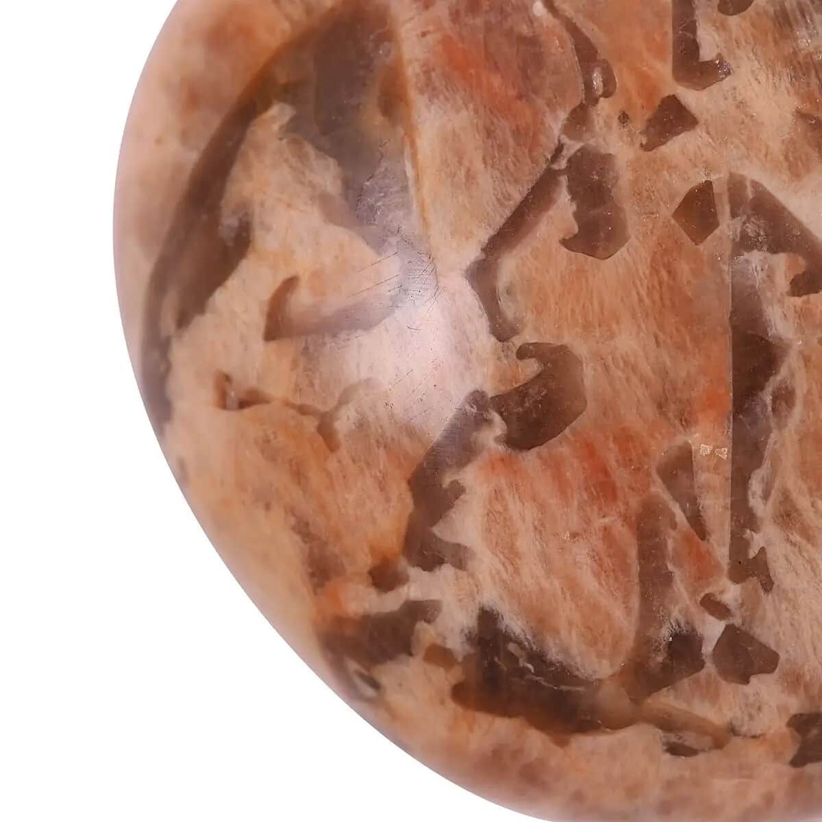 Red Graphic Feldspar Palm Stone -M (Approx 481 ctw) image number 5