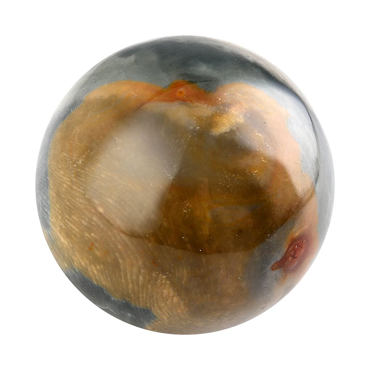 Polychrome Jasper Sphere- S (Approx. 1115 ctw) image number 4