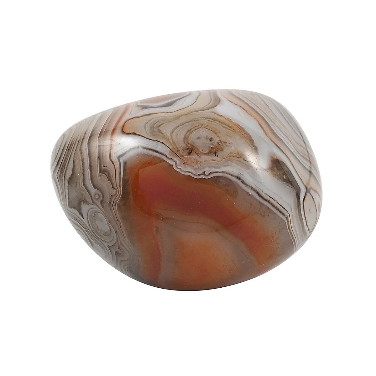 Sardonyx Palm Stone Bag - M (Approx 1483 ctw) image number 4
