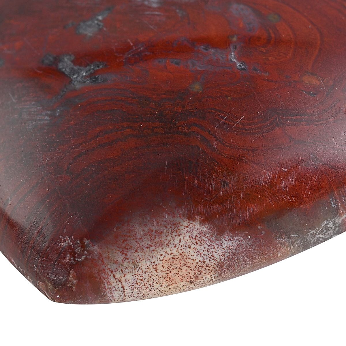 Petrified Wood Heart-S (Approx. 100ctw), Decorative Wooden Heart Figurine For Home Decor Tabletop Desk