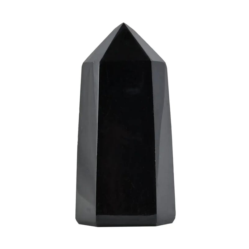 Black Tourmaline Points (Approx 5389 ctw)
