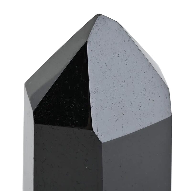 Black Tourmaline Points (Approx 5389 ctw)