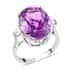 Certified & Appraised Rhapsody 950 Platinum AAAA Patroke Kunzite and E-F VS Diamond Ring (Size 7.0) 7.55 Grams 14.70 ctw image number 0