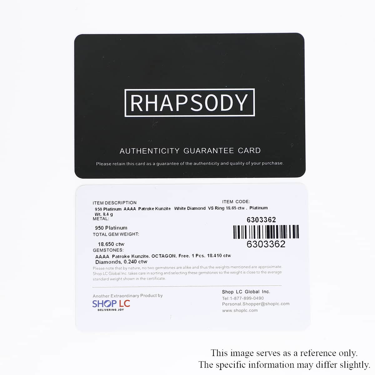 Appraised Rhapsody 950 Platinum AAAA Patroke Kunzite and E-F VS Diamond Ring (Size 7.0) 8.40 Grams 18.65 ctw image number 6