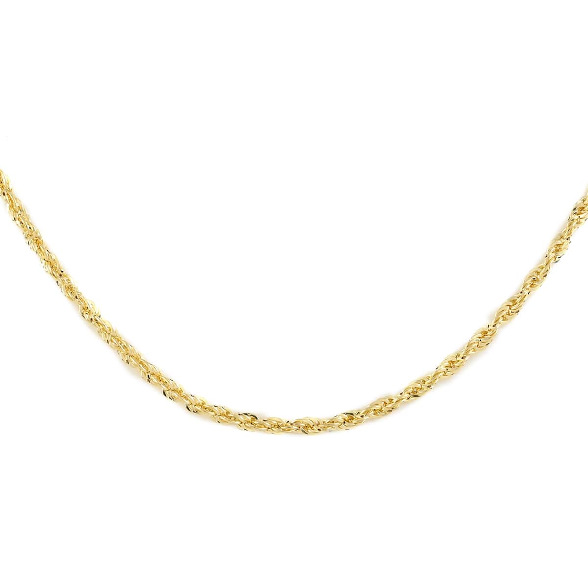 New York Closeout 10K Yellow Gold 5 mm Rope Chain Necklace (22 Inches) 8.50 Grams image number 0