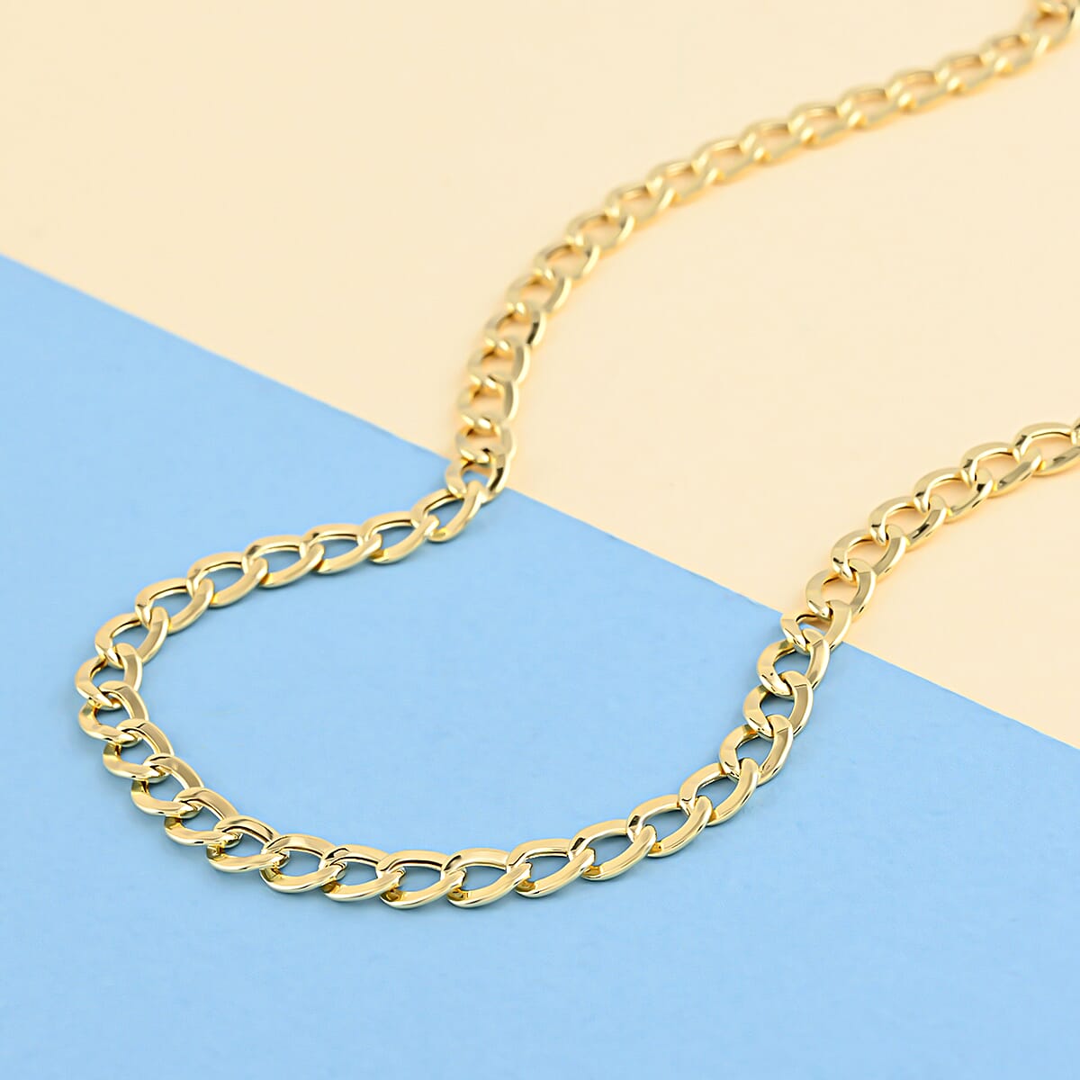 New York Closeout 14K Yellow Gold 2mm Cuban Chain Necklace 20 Inches 1.8 Grams image number 1