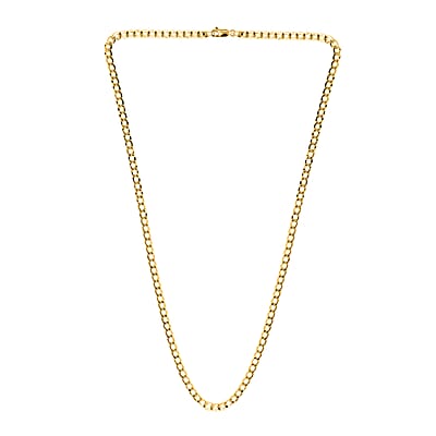 New York Closeout 14K Yellow Gold 2mm Cuban Chain Necklace 20 Inches 1.8 Grams