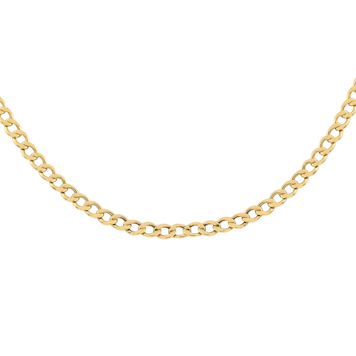 New York Closeout 10K Yellow Gold 2mm Cuban Chain Necklace 18 Inches 1.50 Grams (Delivery in 7-10 Business Days) image number 0