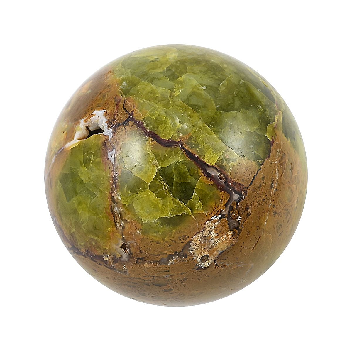 Green Opal Sphere 50mm - M (Approx. 1615 ctw) image number 3