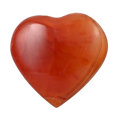 Carnelian Heart 30-40mm -S (Approx. 85 ctw)
