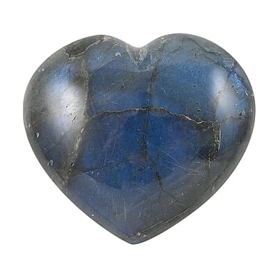 Labradorite Heart 40-50mm -M (Approx. 180 ctw)