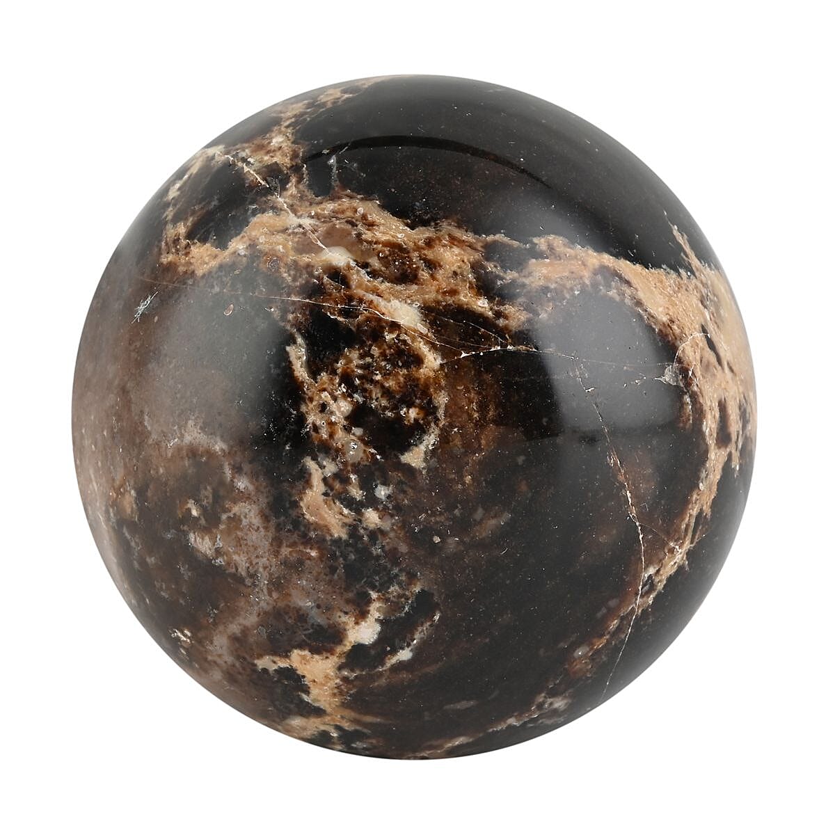 Black Opal Sphere 2-3 Inches -S (Approx. 1185 ctw) image number 1